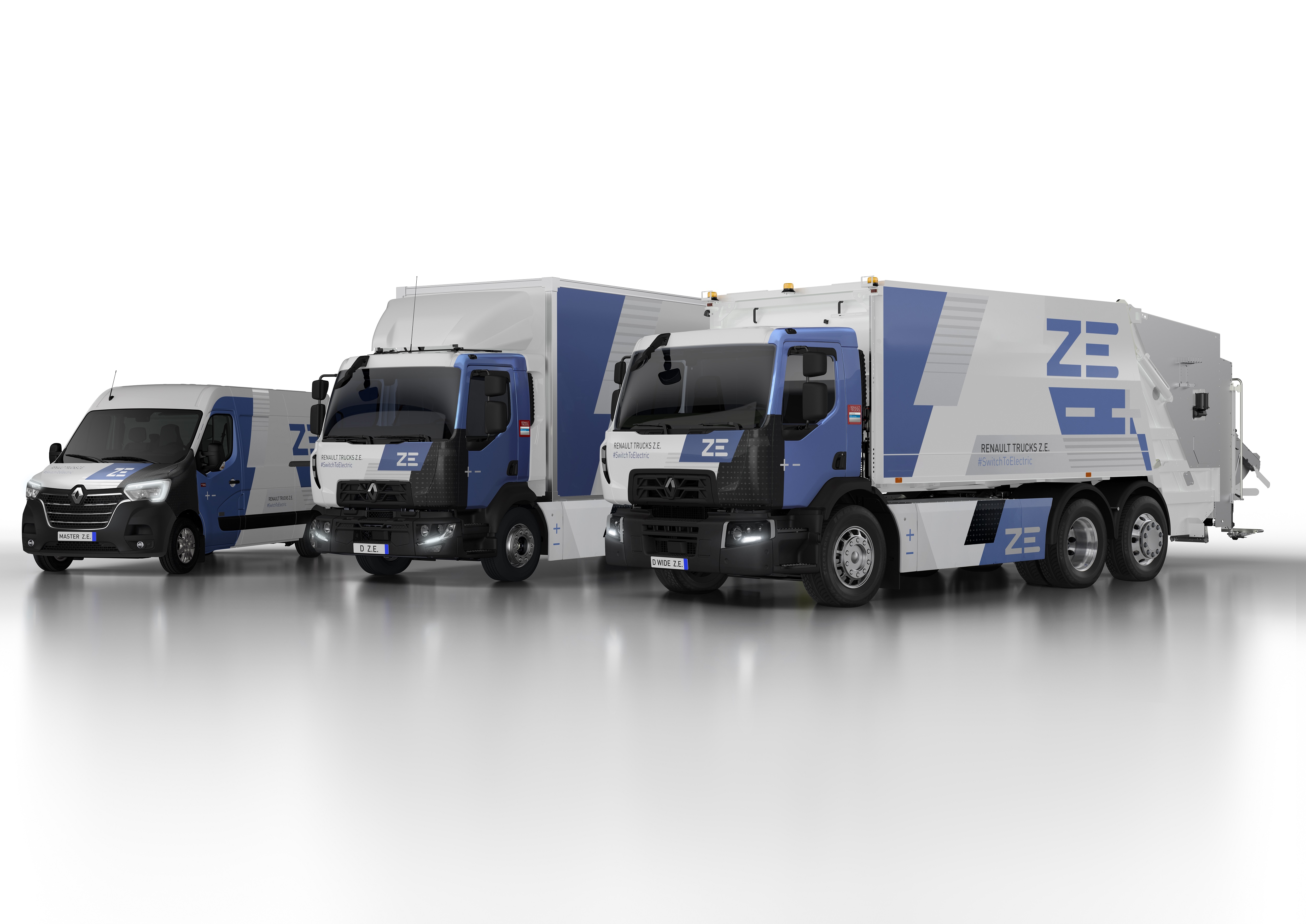 Renault master shop ze range