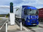 Renault Trucks The Good Truck charging in Manchester
